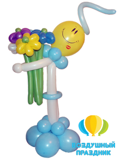 Фигура «Мальчик» из воздушных шаров