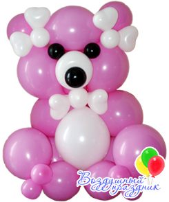 Фигура «Медвежонок» из воздушных шаров