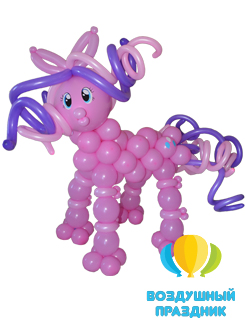 Фигура «Пони» из воздушных шаров